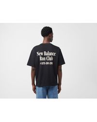 New Balance - Run Club T-shirt - Size? Exclusive - Lyst