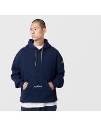 adidas Originals - Eqt Ribbed Hoodie - Lyst