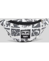 Obey Wasted Hip Bag - White