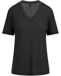 Skims - Jersey V-Neck T-Shirt - Lyst