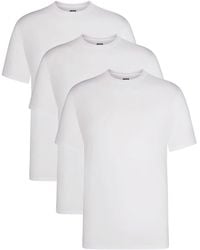Skims - Lightweight Cotton Crewneck Undershirts - Lyst