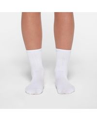 Skims - Ribbed Crew Sock - Lyst