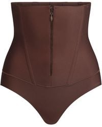Skims - Core Sculpt Waist Cincher Thong - Lyst