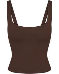 Skims - Square Neck Tank Top - Lyst