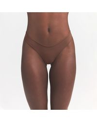 Skims - Dipped Front Thong - Lyst