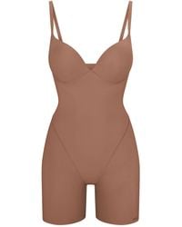 Skims - Push-Up Butt Enhancing Padded Mid Thigh Bodysuit - Lyst