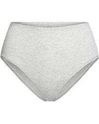 Skims - Cotton Jersey Full Brief - Lyst