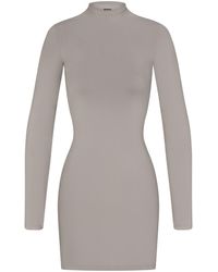 Skims - Turtleneck Mini Dress - Lyst