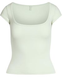 Skims - Scoop Neck T-Shirt - Lyst