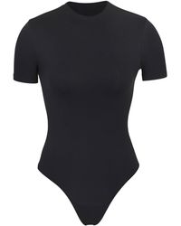 Skims - Essential T-shirt Bodysuit - Lyst