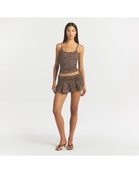 Skims - Foldover Mini Skort - Lyst