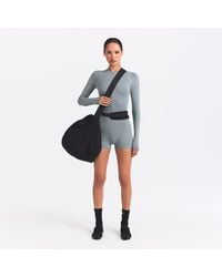 Skims Racer Long One Piece in Red | Lyst
