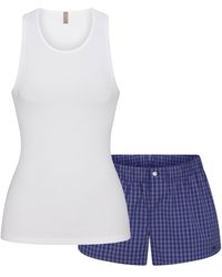 Skims - Boxer Pajama Set - Lyst