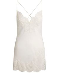 Skims - Lace Mini Slip Dress - Lyst