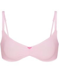 Skims - Picot Skimpy Scoop Bralette - Lyst