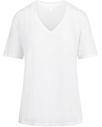 Skims - Jersey V-Neck T-Shirt - Lyst