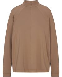 Skims - Long Sleeve Half Zip Myrrh - Lyst