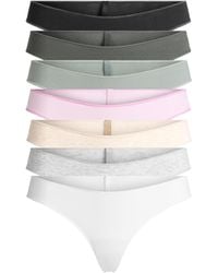 Skims - Thong 7-Pack - Lyst