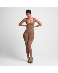 Skims - Sculpt Ruched Stretch-Woven Body - Lyst