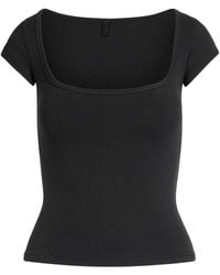 Skims - Scoop Neck T-Shirt - Lyst