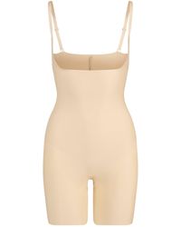 Skims - Core Sculpt Open Bust Mid Thigh Bodysuit - Lyst
