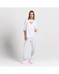 Skims - Heart Oversized T-Shirt - Lyst