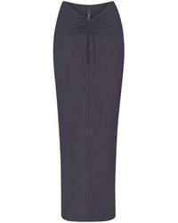 Skims - Ruched Long Skirt - Lyst