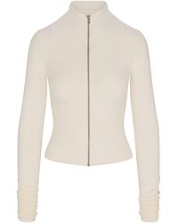 Skims - Zip Up Jacket Top - Lyst