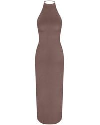 Skims - Halter Long Dress - Lyst
