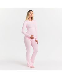 Skims - Maternity Foldover Pant - Lyst