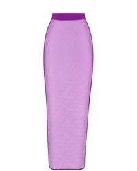Skims - Warp Knit Cover Up Long Tube Skirt - Lyst