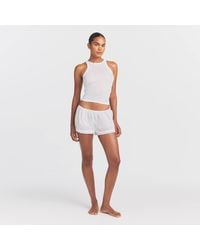 Skims - Voile Sleep Bloomer Short - Lyst