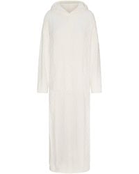 Skims - Oversized Cableknit Long Dress - Lyst