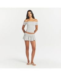 Skims - Foldover Mini Skort - Lyst