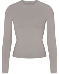 Skims - Long Sleeve T-shirt - Lyst