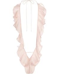 Skims - Deep Plunge Teddy (Bodysuit) - Lyst