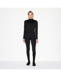 Skims - Mock Neck Full Zip Jacket - Lyst