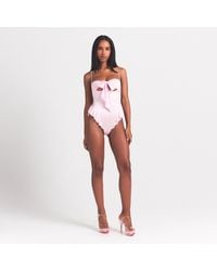 Skims - Tie Front Teddy (Bodysuit) - Lyst