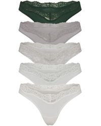 Skims - Dipped Thong 5-Pack - Lyst