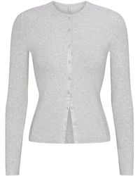 Skims - Long Sleeve Cardigan - Lyst