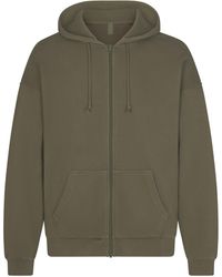 Skims - Relaxed Zip Up Hoodie - Lyst