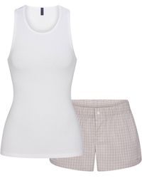 Skims - Boxer Pajama Set - Lyst