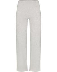 Skims - Foldover Straight Leg Pants - Lyst