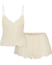 Skims - Lace Cami Top And Short Set - Lyst