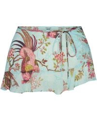 Skims - Tie Side Mini Skirt - Lyst