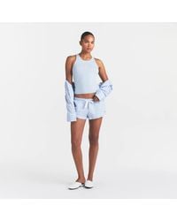 Skims - Pajama Ruffle Short - Lyst