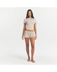 Skims - Foldover Mini Skort - Lyst