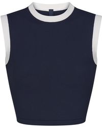 Skims - Ringer Cropped Tank Top - Lyst