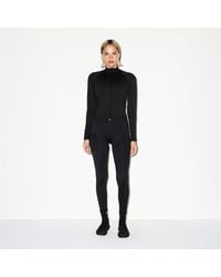 Skims - Mock Neck Full Zip Jacket - Lyst