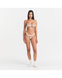 Skims - Logo Picot String Bikini - Lyst